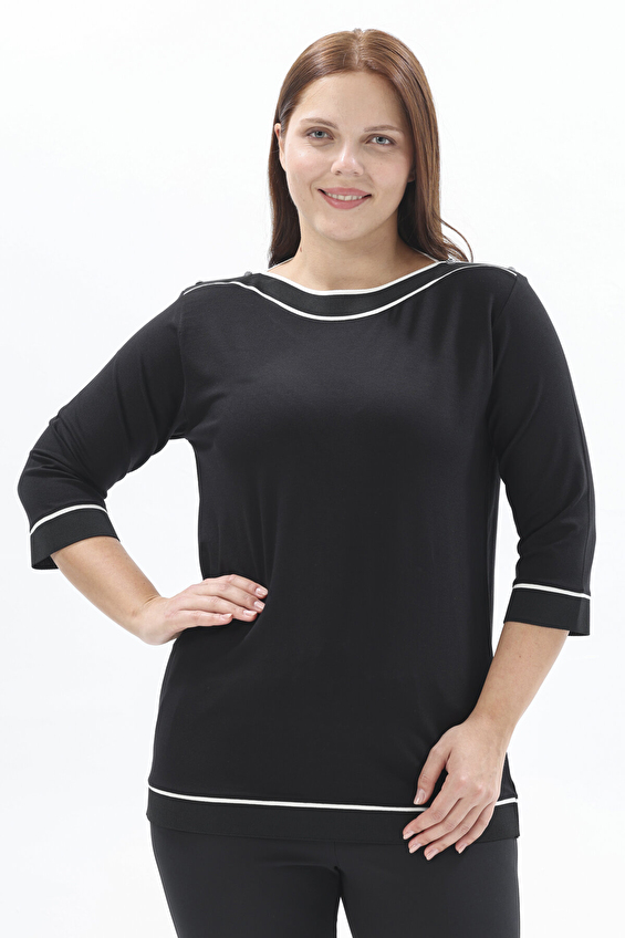 Shefame Kadın Bluz 2524BK103338 Siyah Shefame Kadın Bluz 2524BK103338 Siyah