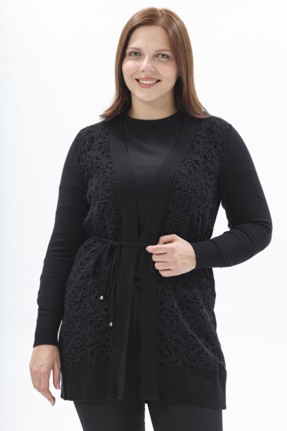 Shefame Kadın Hırka 2524BK102070 Siyah Shefame Kadın Hırka 2524BK102070 Siyah