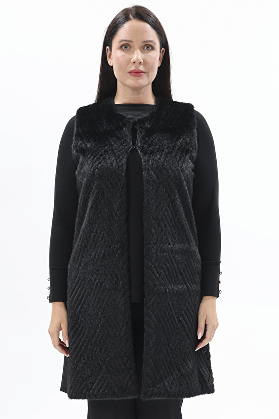 Shefame Kadın Yelek 2524BK114194 Siyah Shefame Kadın Yelek 2524BK114194 Siyah