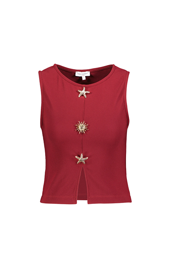 First Company Kadın Bluz 2524BS114102 Bordo First Company Kadın Bluz 2524BS114102 Bordo