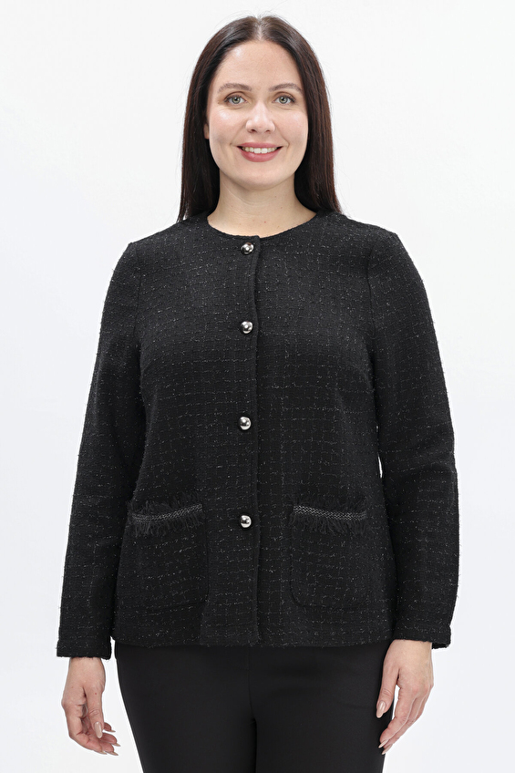 Shefame Kadın Hırka 25254BK102225 Siyah Shefame Kadın Hırka 25254BK102225 Siyah