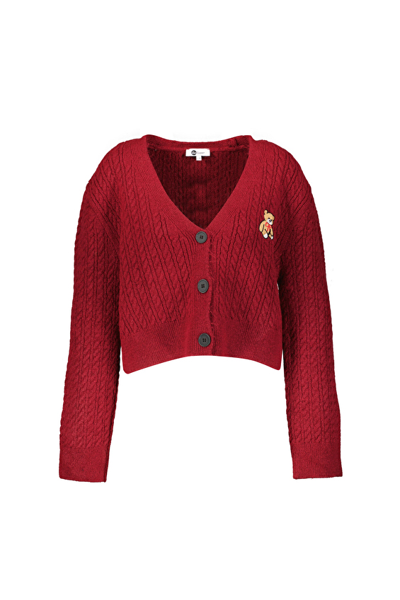 Shefame Kadın Hırka 2524BK110630 Bordo Shefame Kadın Hırka 2524BK110630 Bordo