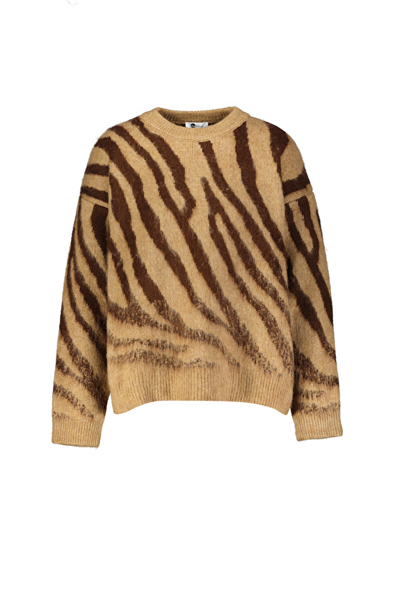 Shefame Kadın Kazak 2524BK110448 Taş Shefame Kadın Kazak 2524BK110448 Taş