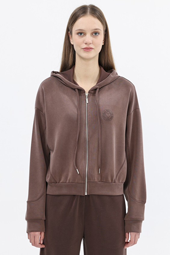 Shefame Kadın Hırka 2614KK102477 Kahve Shefame Kadın Hırka 2614KK102477 Kahve