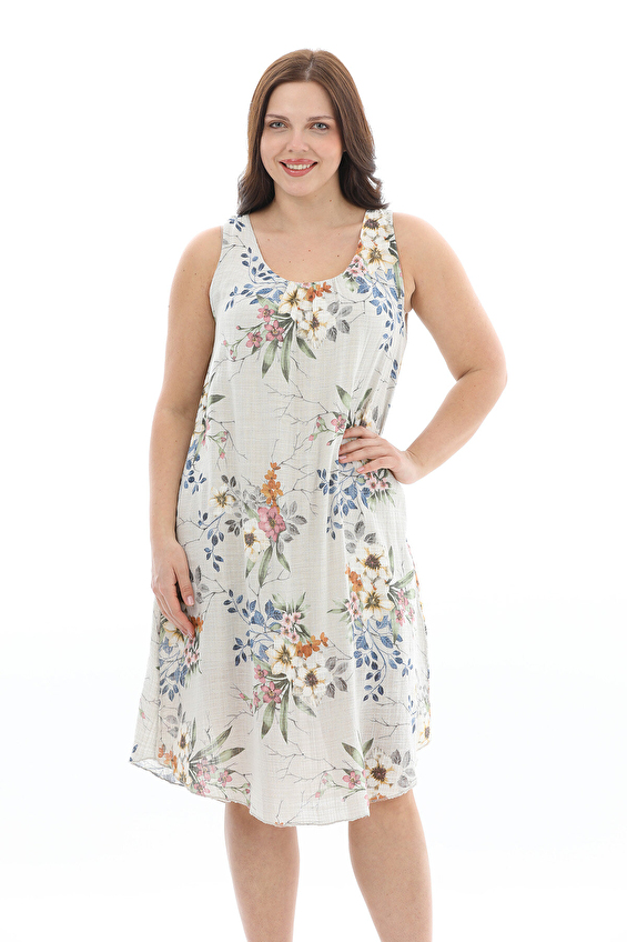 Shefame Kadın Elbise 2614KK105012 Bej Shefame Kadın Elbise 2614KK105012 Bej