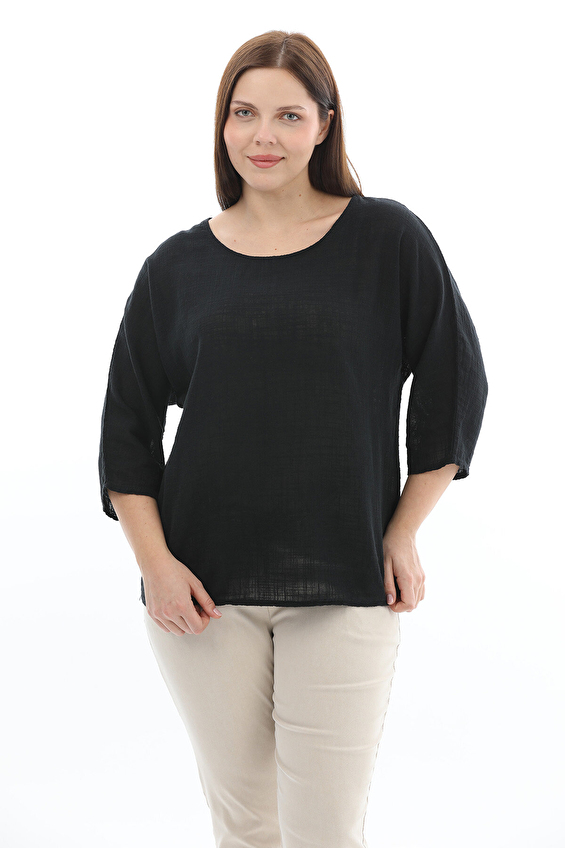 Shefame Kadın Bluz 2614KK110021 Siyah Shefame Kadın Bluz 2614KK110021 Siyah
