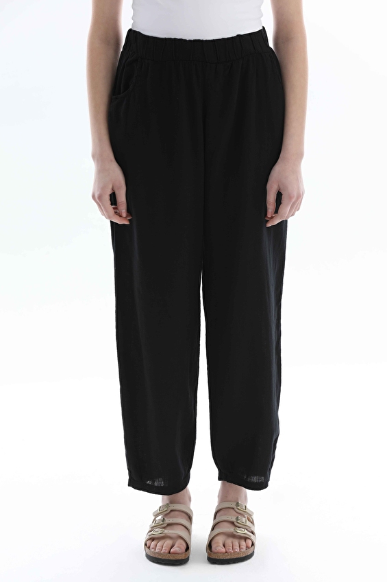 First Company Kadın Pantolon 2614KS104614 Siyah First Company Kadın Pantolon 2614KS104614 Siyah