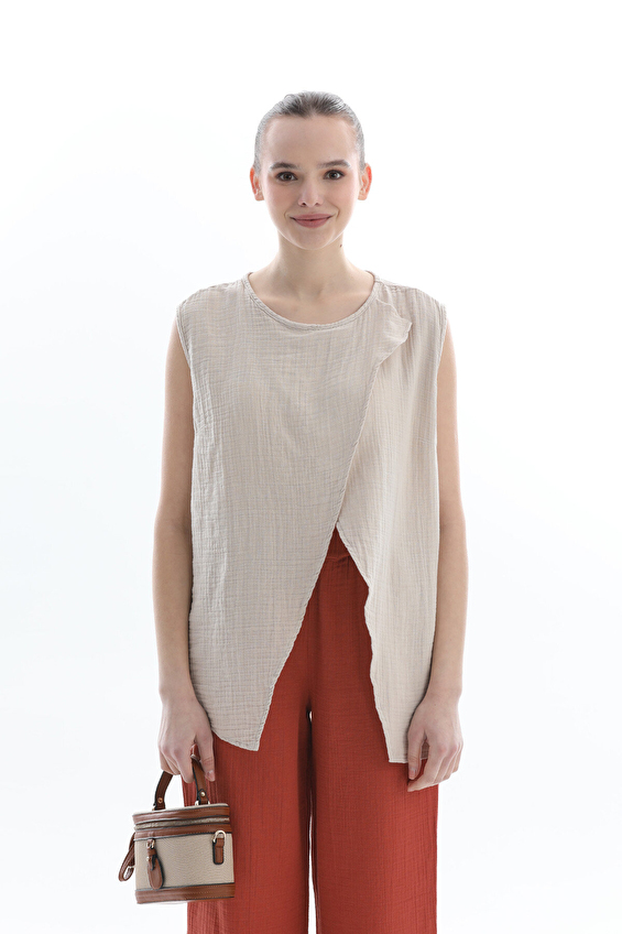 First Company Kadın Bluz 2614KS110652 Bej First Company Kadın Bluz 2614KS110652 Bej