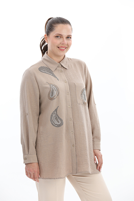 Shefame Regular Fit Gömlek Yaka Uzun Kol Kadın Gömlek 2614KK108408 Siyah Shefame Regular Fit Gömlek Yaka Uzun Kol Kadın Gömlek 2614KK108408 Siyah