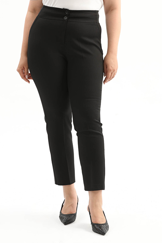 Shefame Kadın Pantolon 2614KK104605 Siyah