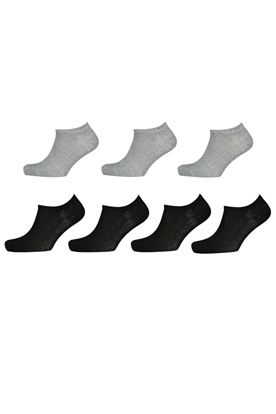 First Company Denim Erkek Kadın 7'li Patik Çorap 2324FCOD2 Renkli First Company Denim Erkek Kadın 7'li Patik Çorap 2324FCOD2 Renkli