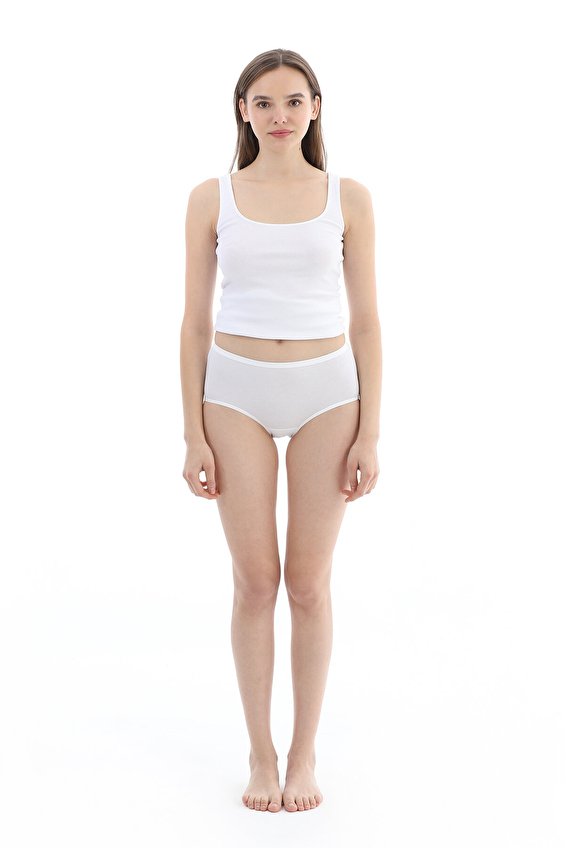 Cottons & Clouds Kadın Üçlü Yüksek Bel Slip CC1577 Ten Cottons & Clouds Kadın Üçlü Yüksek Bel Slip CC1577 Ten