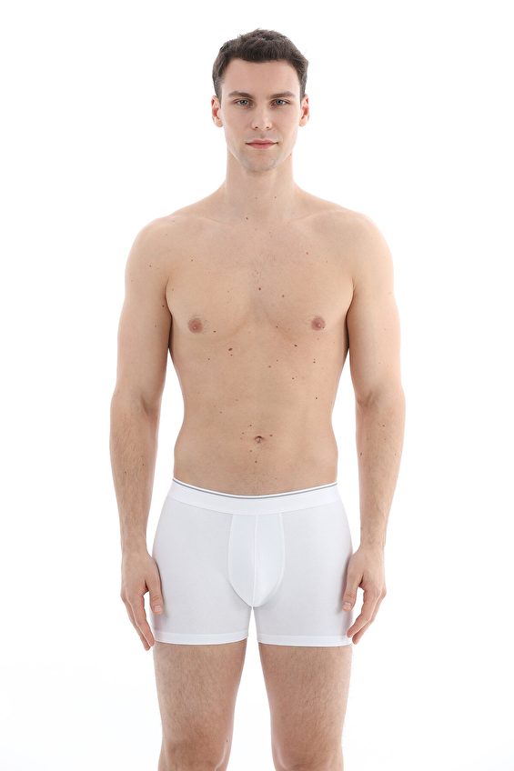 Cottons & Clouds Erkek Cottons&Clouds İkili Normal Bel Boxer CC9220 Beyaz/beyaz Cottons & Clouds Erkek Cottons&Clouds İkili Normal Bel Boxer CC9220 Beyaz/beyaz