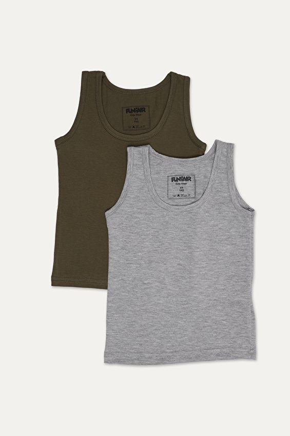 Funfair Erkek Çocuk Süprem İkili Atlet 251EA04 Haki Funfair Erkek Çocuk Süprem İkili Atlet 251EA04 Haki