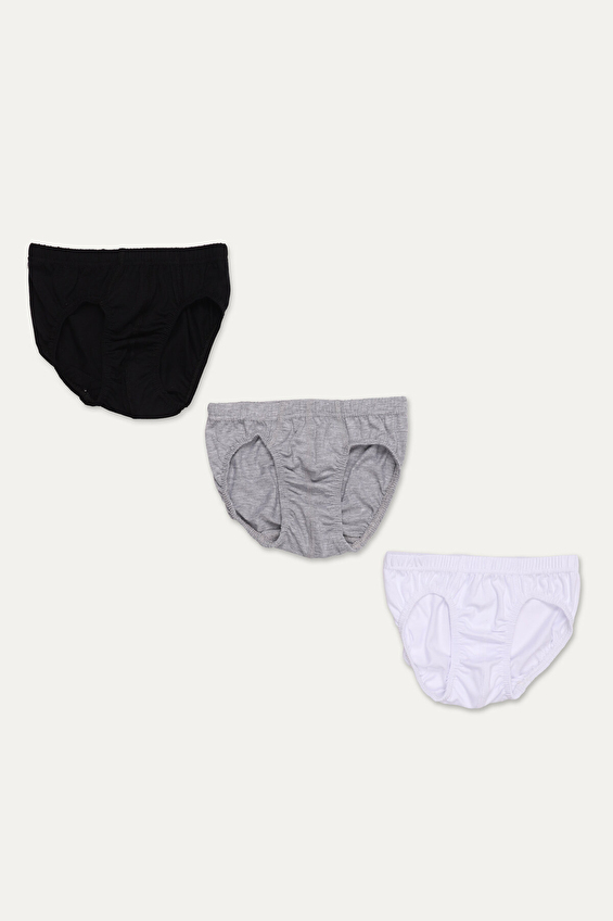 Funfair Erkek Çocuk Üçlü Slip 251EK01 Siyah/beyaz/gri Funfair Erkek Çocuk Üçlü Slip 251EK01 Siyah/beyaz/gri