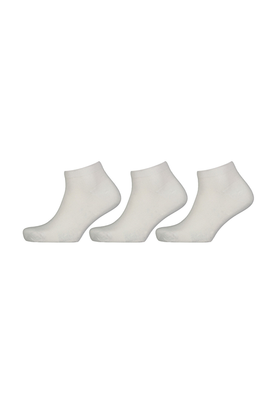 Shefame Kadın Modal Patik Çorap 251HU302M Beyaz Shefame Kadın Modal Patik Çorap 251HU302M Beyaz