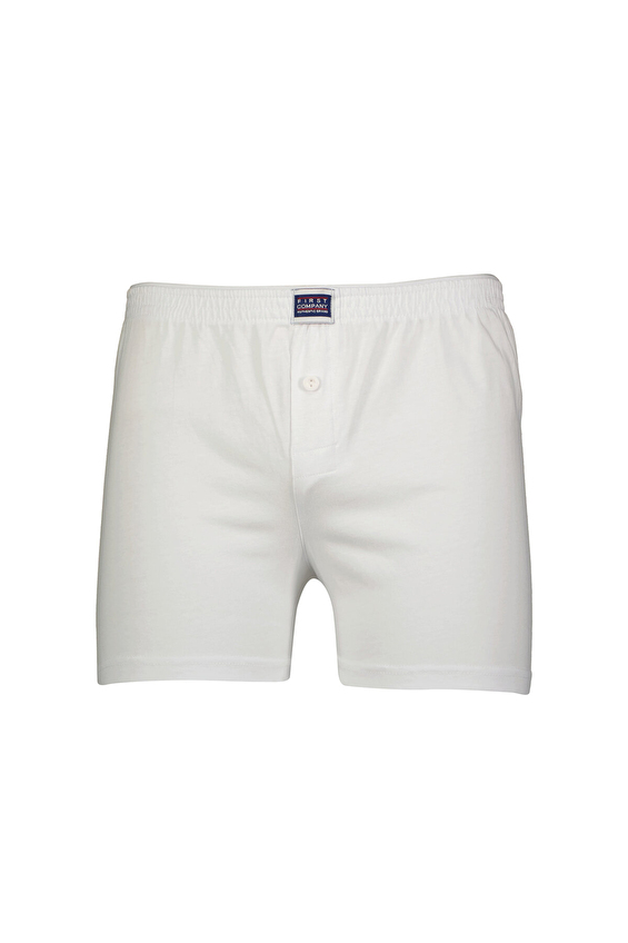 First Company Erkek Pamuklu Düğmeli İkili Boxer 251E5001OM Beyaz/beyaz First Company Erkek Pamuklu Düğmeli İkili Boxer 251E5001OM Beyaz/beyaz