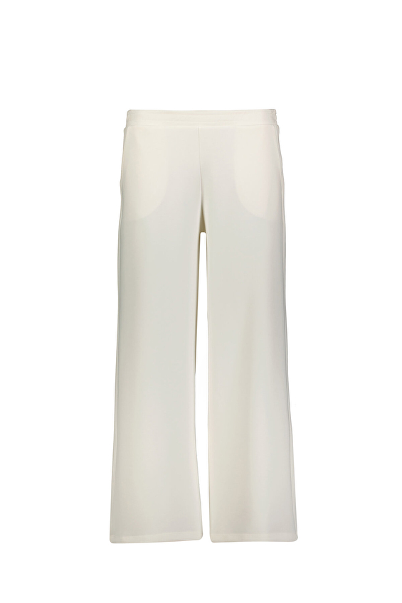 Shefame Palazzo Paça Lastikli Bel Rahat Fit Kadın Palazzo Eşofman Altı 252K7005TR Ekru Shefame Palazzo Paça Lastikli Bel Rahat Fit Kadın Palazzo Eşofman Altı 252K7005TR Ekru