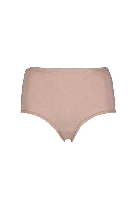 Shefame Yüksel Bel Slim Fit Kadın Modal Slip SF1009 Vizon Shefame Yüksel Bel Slim Fit Kadın Modal Slip SF1009 Vizon