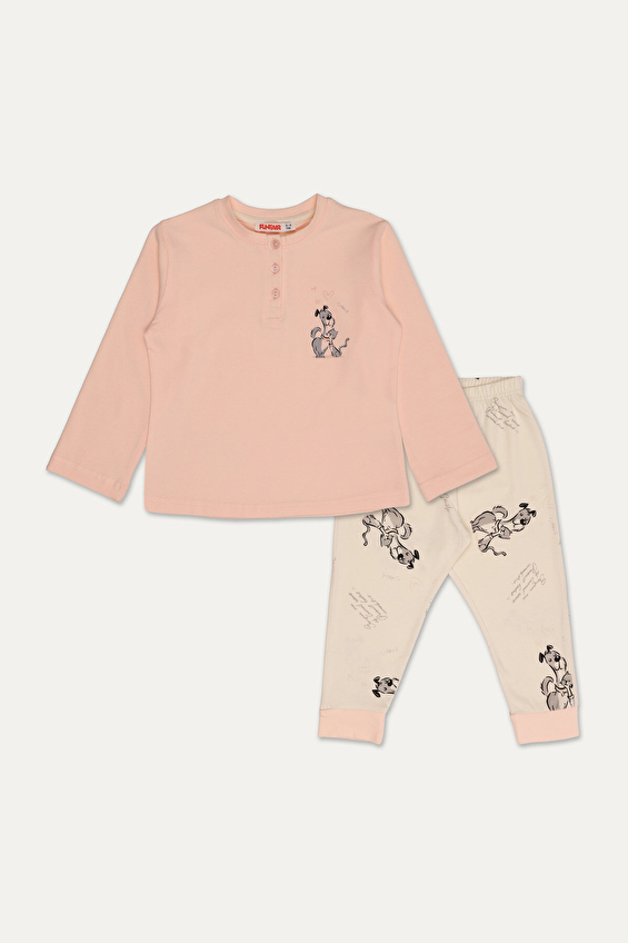Funfair Kız Çocuk Pijama Takımı 251KC515SV Funfair Kız Çocuk Pijama Takımı 251KC515SV