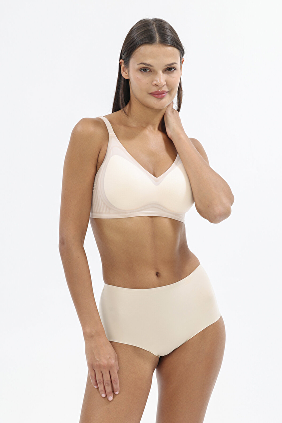 Shefame Kadın Balensiz Dikişsiz İz Yapmayan Sütyen 9025WN Pudra Shefame Kadın Balensiz Dikişsiz İz Yapmayan Sütyen 9025WN Pudra