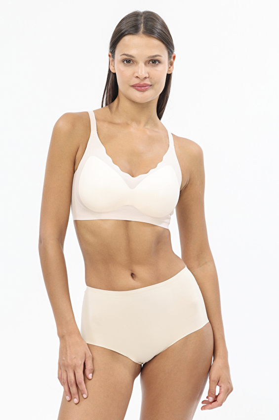 Shefame Kadın Balensiz Dikişsiz İz Yapmayan Sütyen 9026WN Pudra Shefame Kadın Balensiz Dikişsiz İz Yapmayan Sütyen 9026WN Pudra