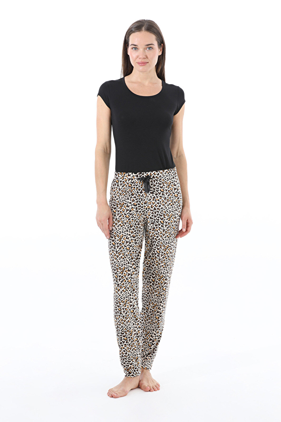 Shefame Kadın Pijama Altı 252K7116PI Leopar Shefame Kadın Pijama Altı 252K7116PI Leopar