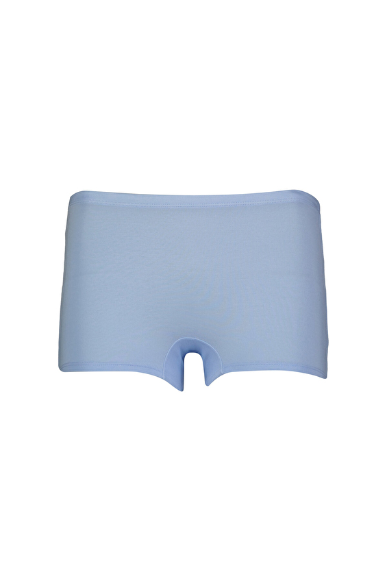Shefame Slim Fit Kadın Modal Boxer SF3976 Mavi Shefame Slim Fit Kadın Modal Boxer SF3976 Mavi