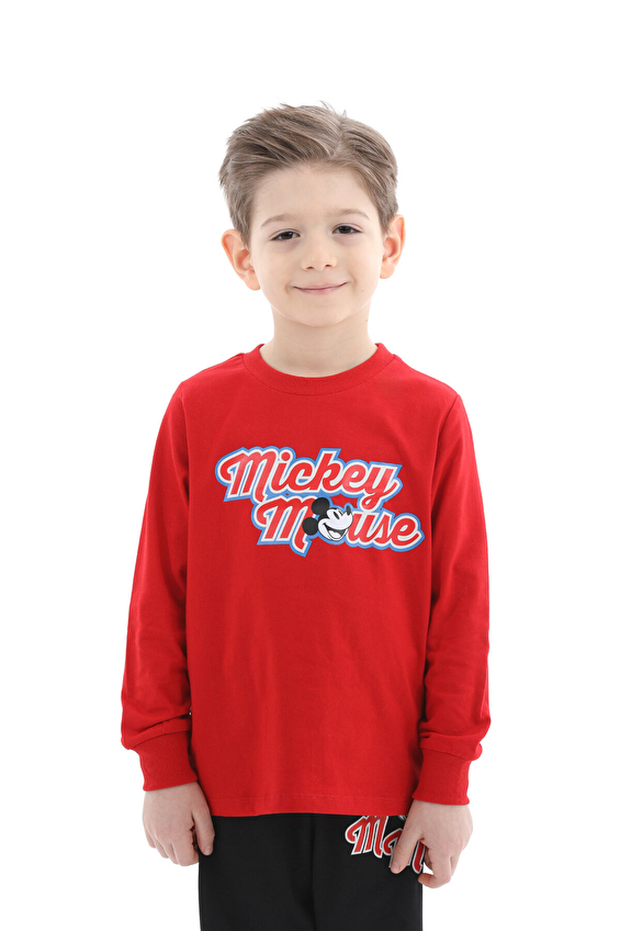 Mickey Mouse © Disney Funfair Erkek Çocuk Pijama Takımı 252OZMK-1010 Mickey Mouse © Disney Funfair Erkek Çocuk Pijama Takımı 252OZMK-1010