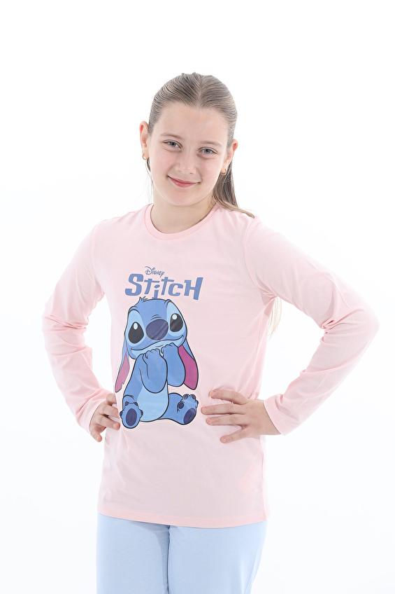 Lilo&Stitch © Disney Funfair Kız Çocuk Pijama Takımı 252OZLS-1009 Lilo&Stitch © Disney Funfair Kız Çocuk Pijama Takımı 252OZLS-1009