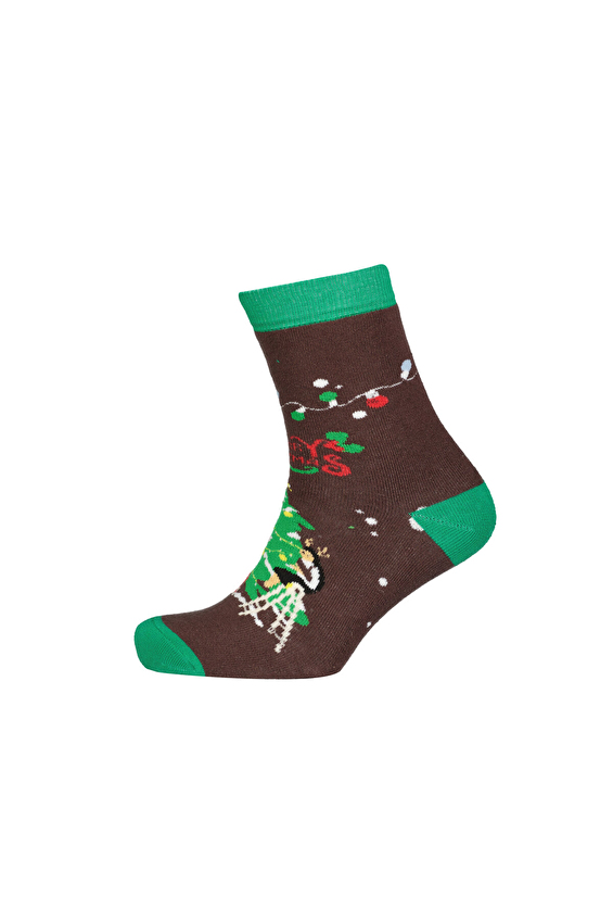 First Company Unisex Yılbaşı Çorabı 2026UH29NC Renkli First Company Unisex Yılbaşı Çorabı 2026UH29NC Renkli