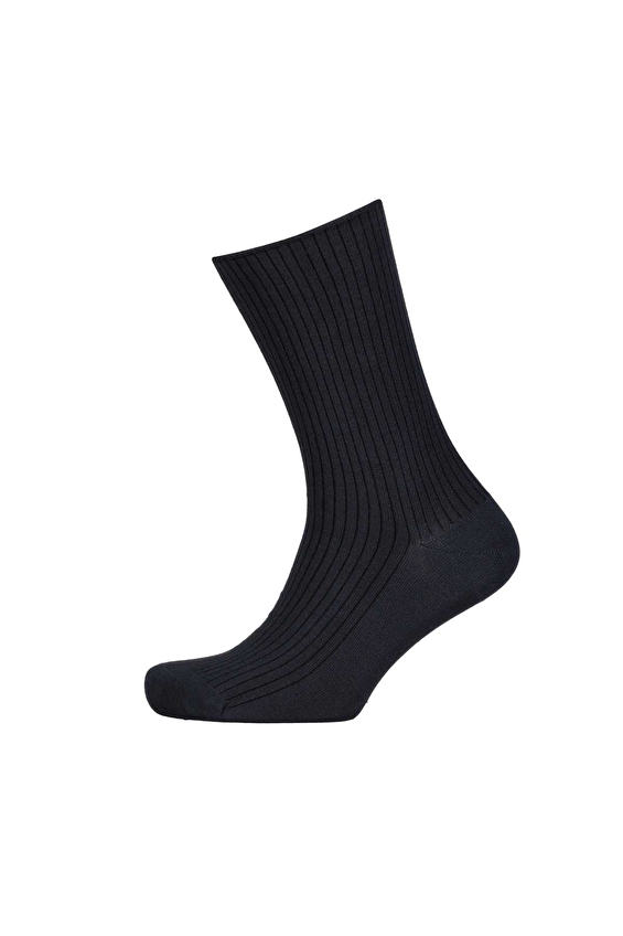 Finesuits Erkek Bambu Lastiksiz Derbi Diyabet Çorabı 252E1234HU Füme