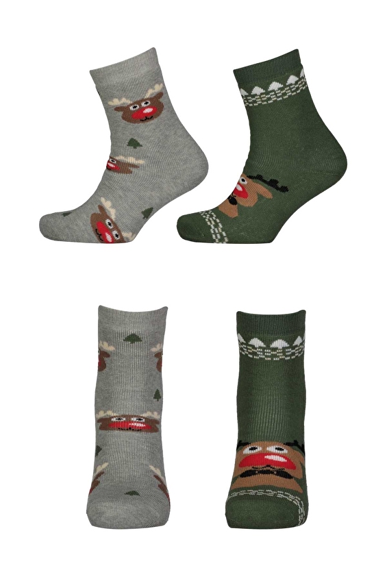 Funfair Erkek Çocuk Yılbaşı Çorabı 2026EC40ST Funfair Erkek Çocuk Yılbaşı Çorabı 2026EC40ST