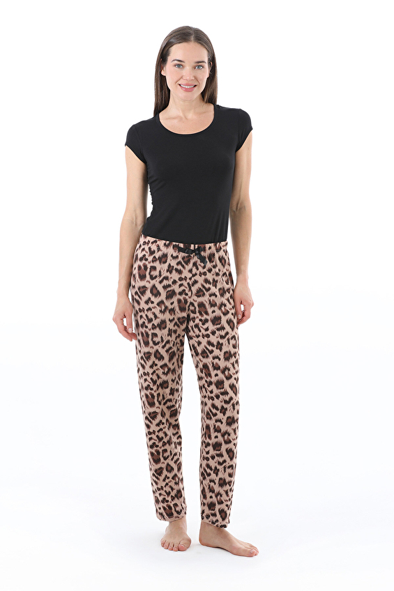 Shefame Kadın Pijama Altı 252K7155PI Leopar Shefame Kadın Pijama Altı 252K7155PI Leopar