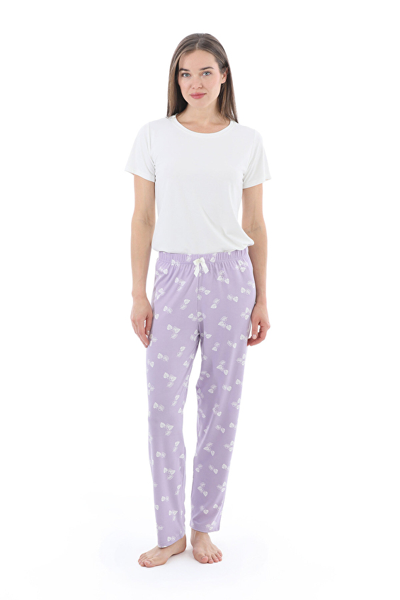Shefame Kadın Pijama Altı 252K7161PI Lila Shefame Kadın Pijama Altı 252K7161PI Lila