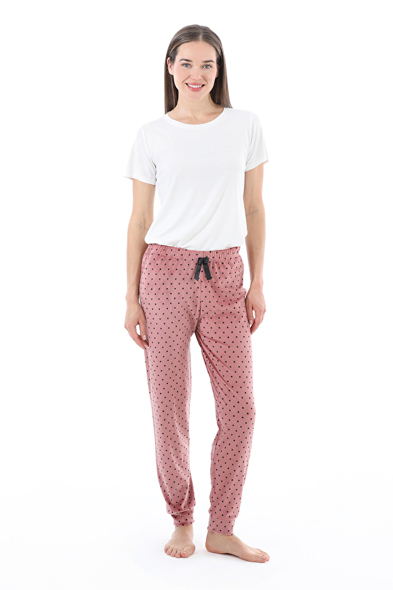 Shefame Kadın Pijama Altı 252K7169PI Pudra Shefame Kadın Pijama Altı 252K7169PI Pudra