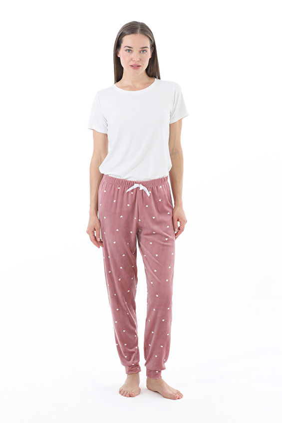 Shefame Kadın Pijama Altı 252K7175PI Pudra Shefame Kadın Pijama Altı 252K7175PI Pudra