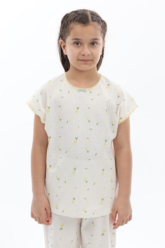 Kız Çocuk Pijama Takımı 261KC501SV Kız Çocuk Pijama Takımı 261KC501SV