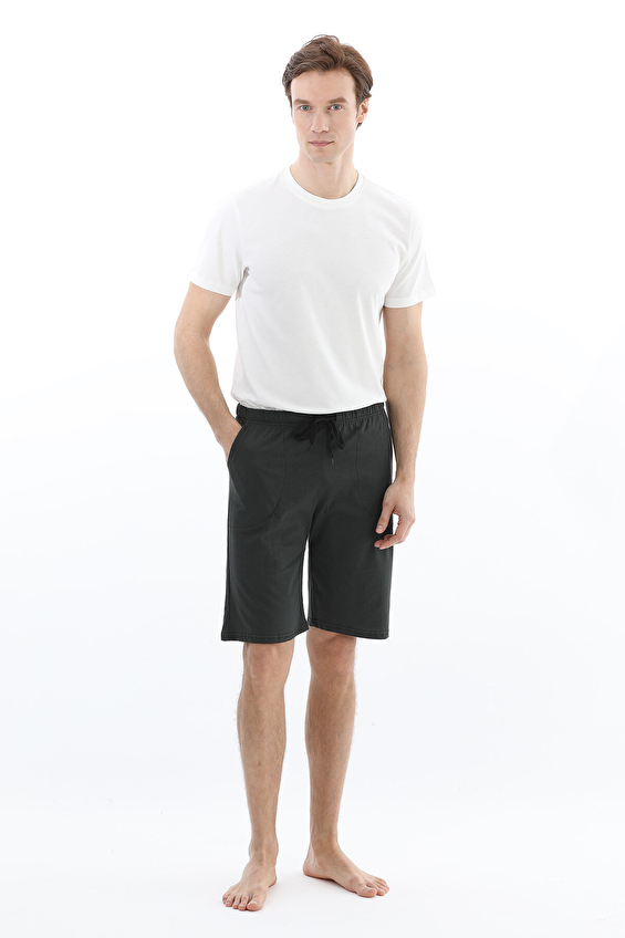 First Company Erkek Penye Düz Şort 261E6020PI Haki First Company Erkek Penye Düz Şort 261E6020PI Haki