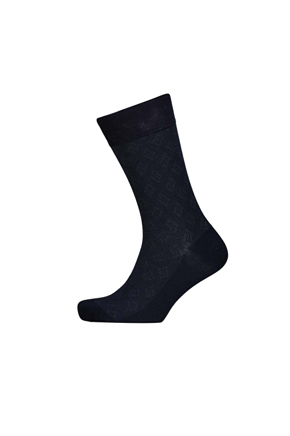 Finesuits Erkek Desenli Çorap 261E1209HU Lacivert