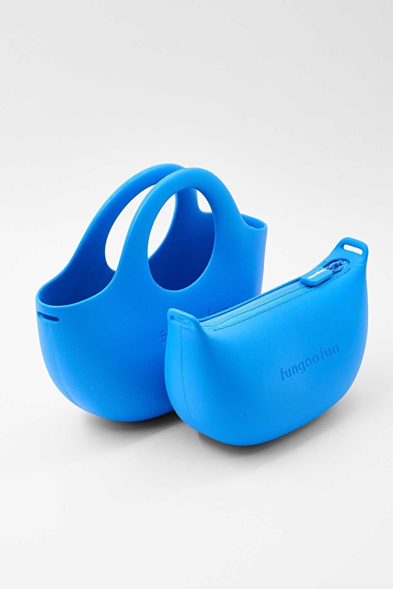 Fungoofun Kadın El Çantası F550M Mavi Fungoofun Kadın El Çantası F550M Mavi