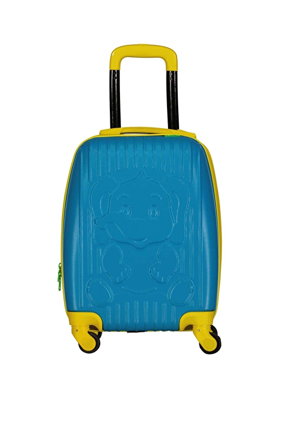 Funfair Çift Taraflı Fermuarlı Kapama Çocuk Valiz 26YFF845FIL Mavi Funfair Çift Taraflı Fermuarlı Kapama Çocuk Valiz 26YFF845FIL Mavi