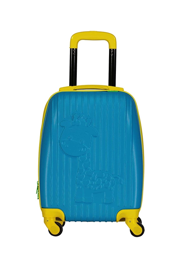Funfair Çift Taraflı Fermuarlı Kapama Çocuk Valiz 26YFF845ZURAFA Mavi Funfair Çift Taraflı Fermuarlı Kapama Çocuk Valiz 26YFF845ZURAFA Mavi