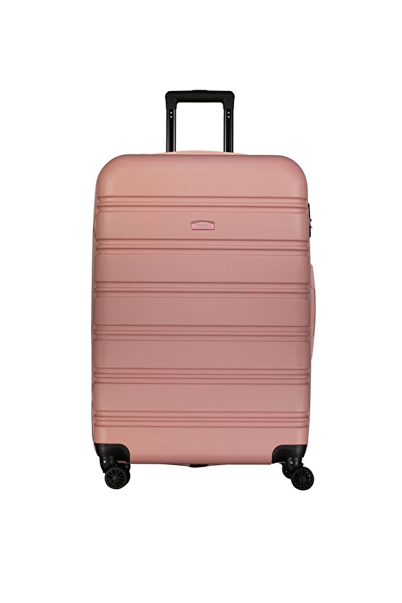 Travel Zone Valiz Sert 26YTZ KC153128 70Cm Toz pembe