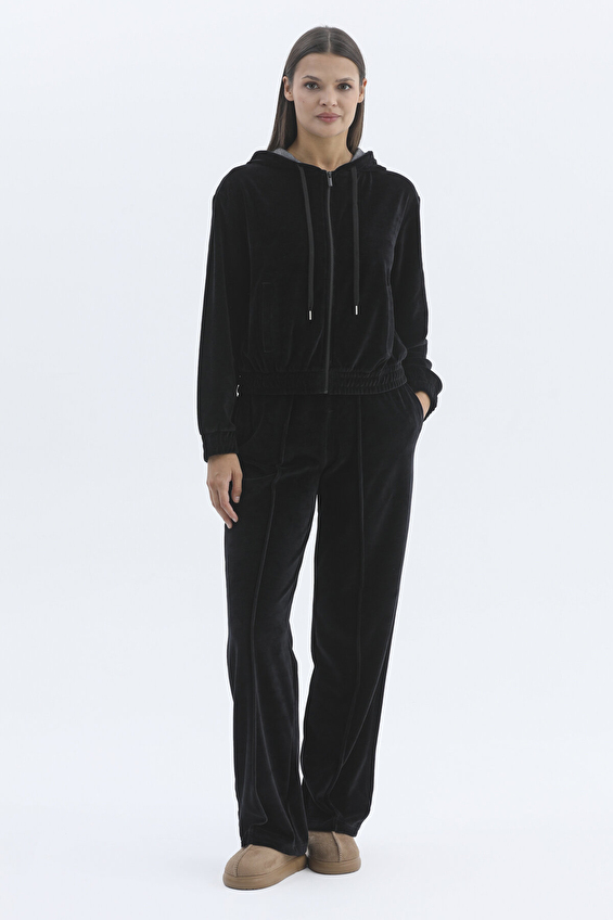 First Company Kadın Eşofman Takımı 2524BS210007 Siyah First Company Kadın Eşofman Takımı 2524BS210007 Siyah