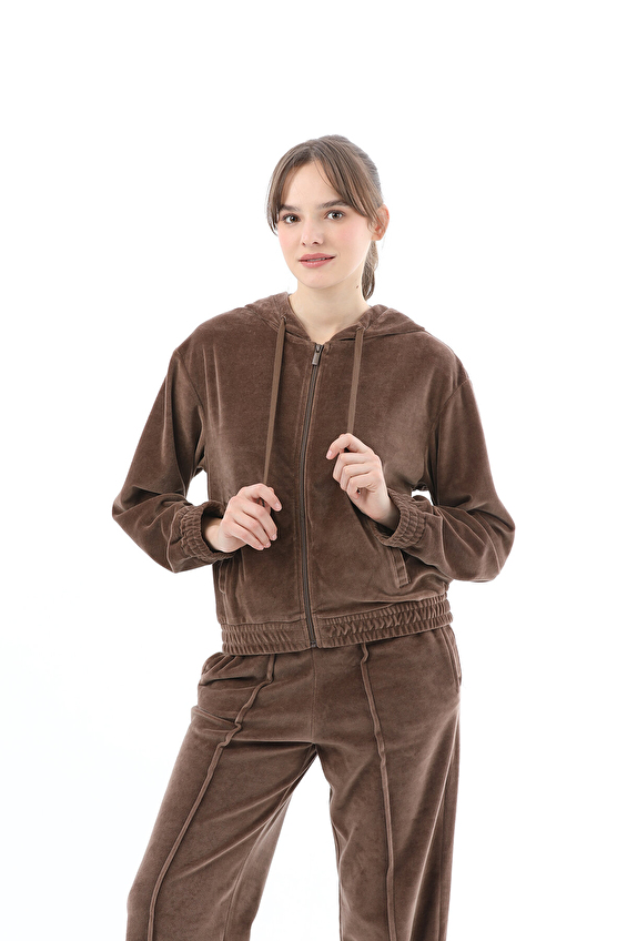 First Company Kadın Eşofman Takımı 2524BS210007 Kahve First Company Kadın Eşofman Takımı 2524BS210007 Kahve