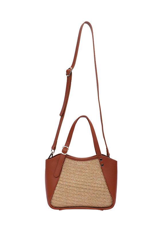 Shefame Fermuarlı Fermuarlı Kadın Çanta 25YSF749MB10 Taba Shefame Fermuarlı Fermuarlı Kadın Çanta 25YSF749MB10 Taba