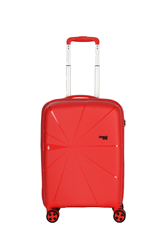 Travel Zone Sert Valiz 25YTZ1215264 55CM Kırmızı Travel Zone Sert Valiz 25YTZ1215264 55CM Kırmızı