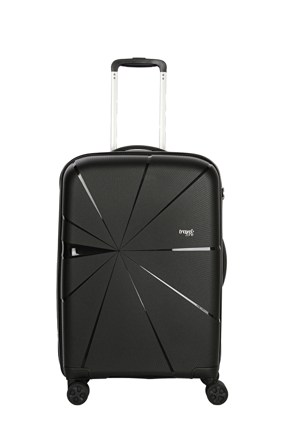 Travel Zone Sert Valiz 25YTZ1215264 65CM Siyah Travel Zone Sert Valiz 25YTZ1215264 65CM Siyah