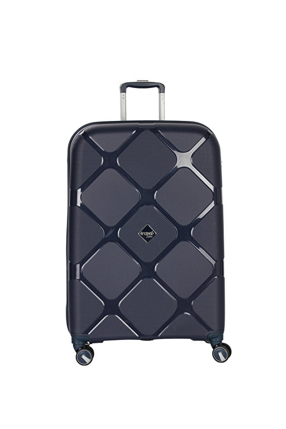 Travel Zone Çift Taraflı Fermuarlı Kapama Travel ZoneSert Valiz 25YTZ153PP990 70CM Lacivert Travel Zone Çift Taraflı Fermuarlı Kapama Travel ZoneSert Valiz 25YTZ153PP990 70CM Lacivert